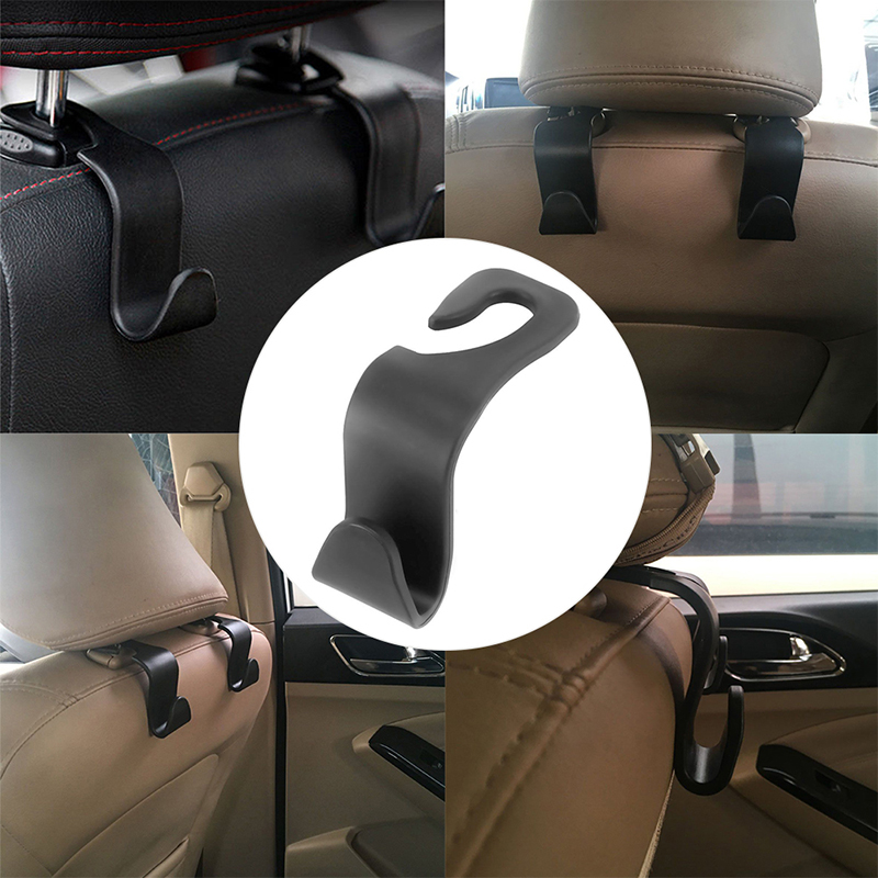 Car Accessories Shop - 2 قطعة من خطافات تعليق المقاعد