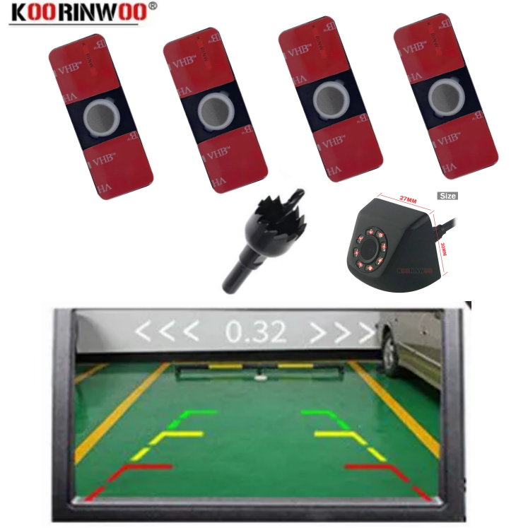 Car Accessories In India - طقم حساسات سيارات 16.5 مم، ملحقات