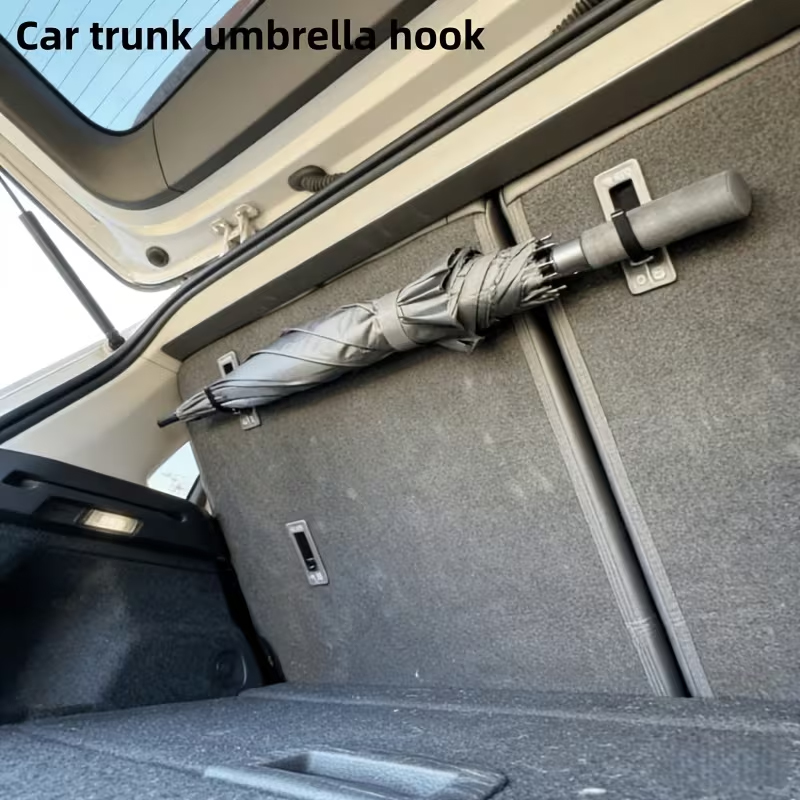 حامل مظلة لصندوق السيارة وخطاف - مراجعة Car Accessories Shop وسعره