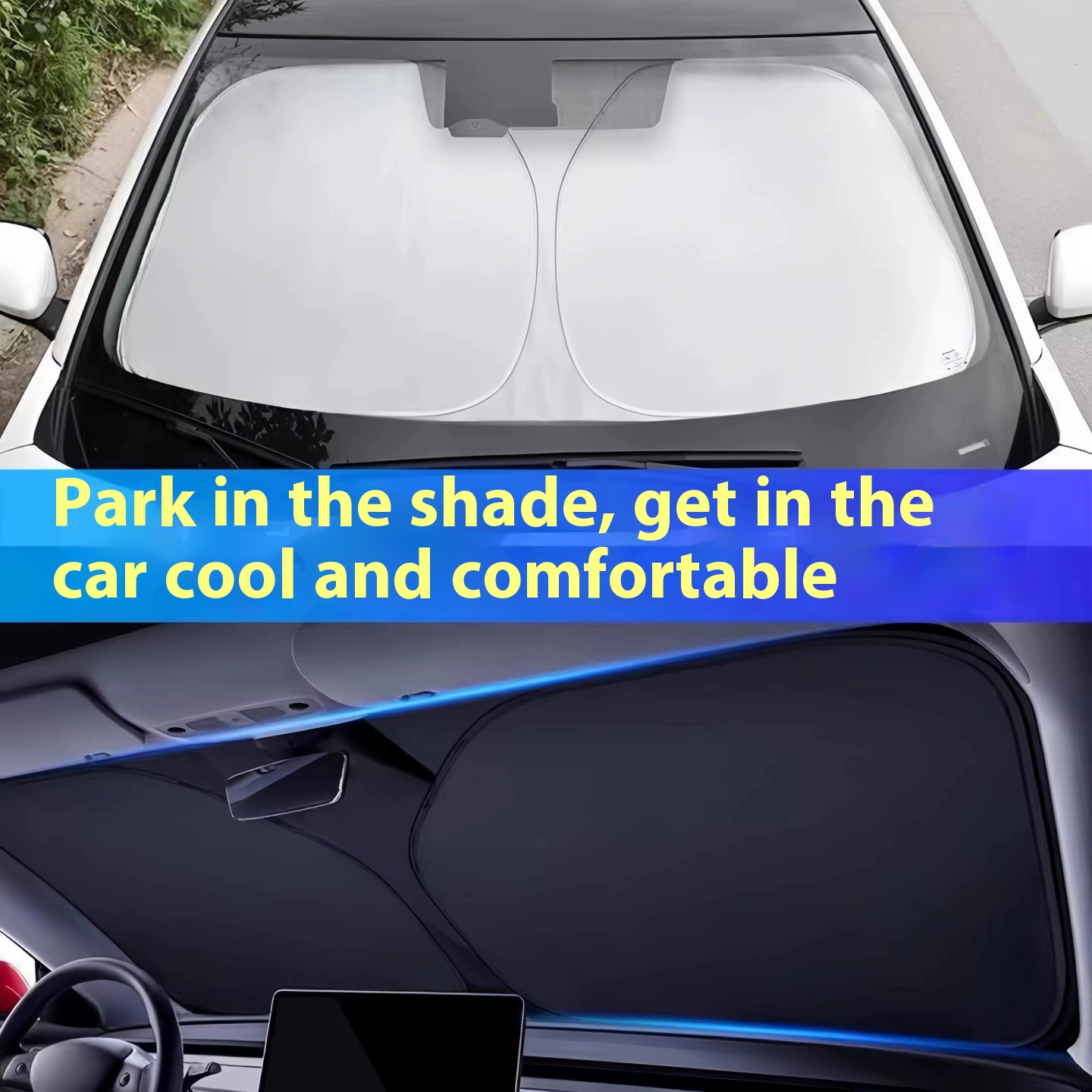 غطاء واقي من الشمس للزجاج الأم - مراجعة Car Accessories In Store وسعره