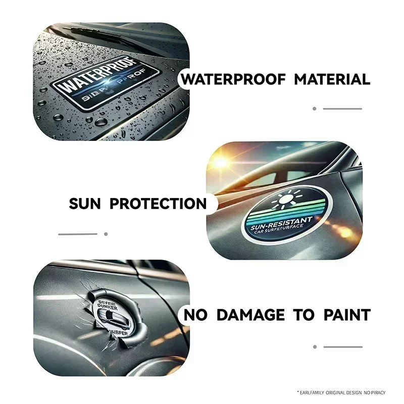ملصقات EARLFAMILY Zenless Zone - مراجعة Car Accessories Zone وسعره
