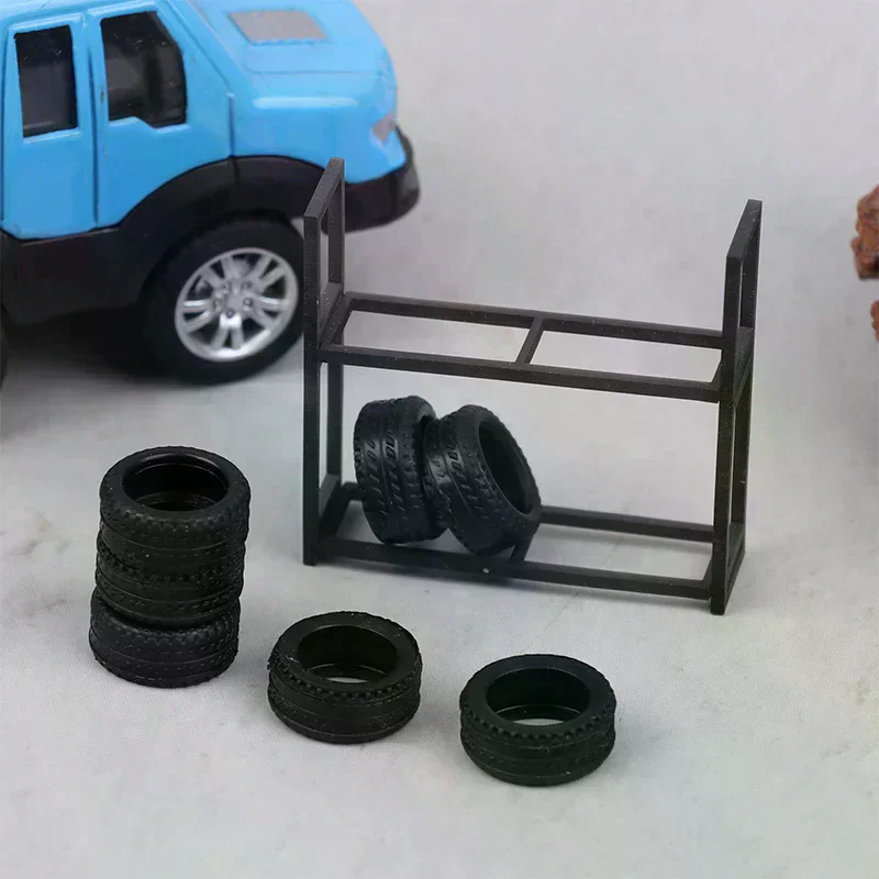 حامل عرض إطارات بمقياس 1:64 و7 - مراجعة Car Accessories Shop وسعره