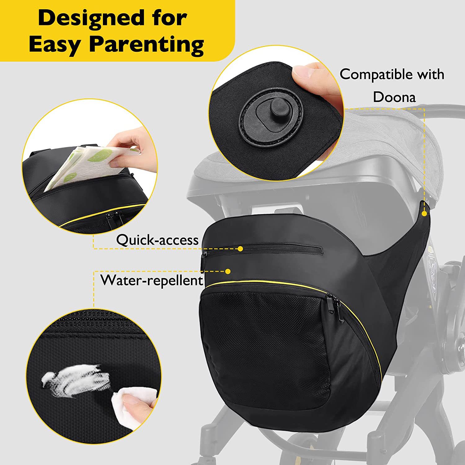 حقيبة تخزين لعربة الأطفال حقيب - مراجعة Car Accessories Shop وسعره