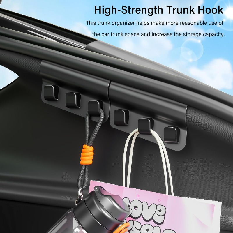خطافات لتنظيم صندوق السيارة مص - مراجعة Car Accessories Shop وسعره